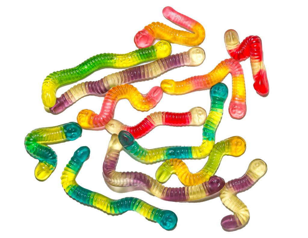 National Gummi Worm Day - Tag der Gummiwürmer in den USA. Kuriose Feiertage - 15. Juli © 2021 Sven Giese - Bild 2