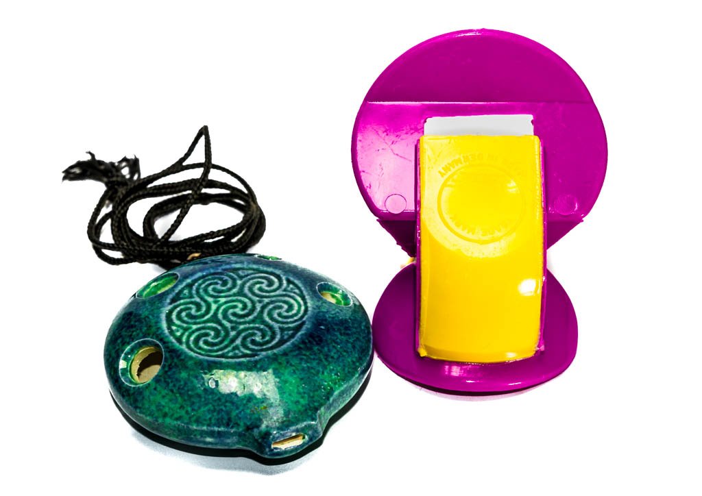 Okarina und Nasenflöte. Uncommon Musical Instrument Awereness Day in den USA – Tag der ausgefallenen Instrumente. Kuriose Feiertage - 31. Juli © 2016 Sven Giese - Bild 1