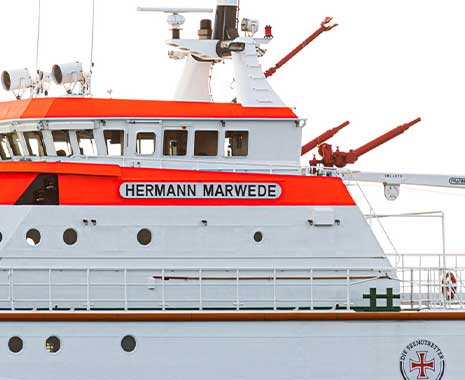 Tag der Seenotretter in Deutschland. Kuriose Feiertage - letzter Sonntag im Juli © 2020 Sven Giese